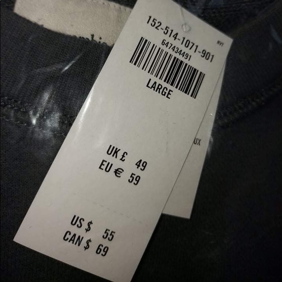 Abercrombie and Fitch Sweatshirt size Large NWT - Picture 6 of 10